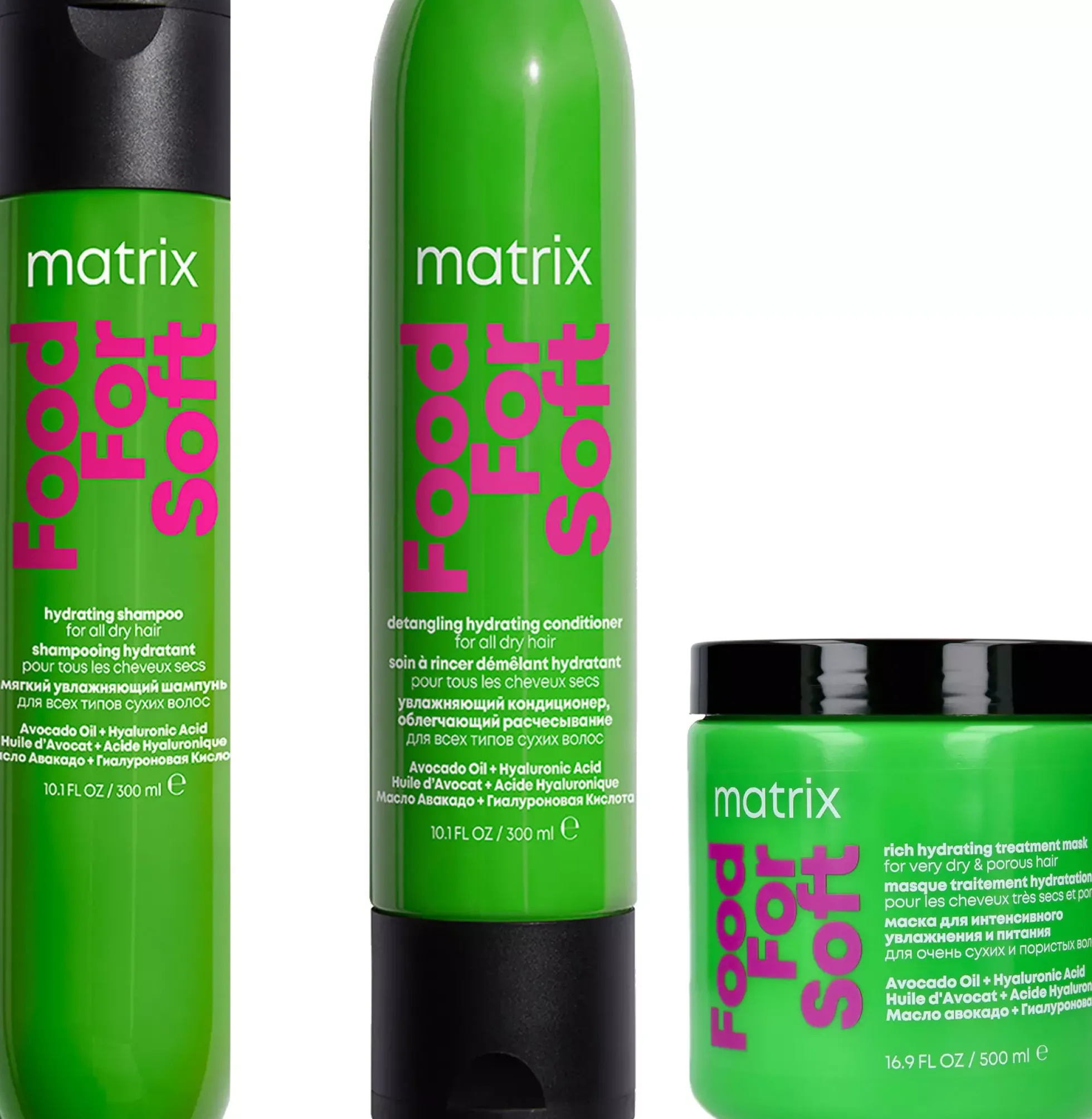Matrix Food For Soft Routine with Mask