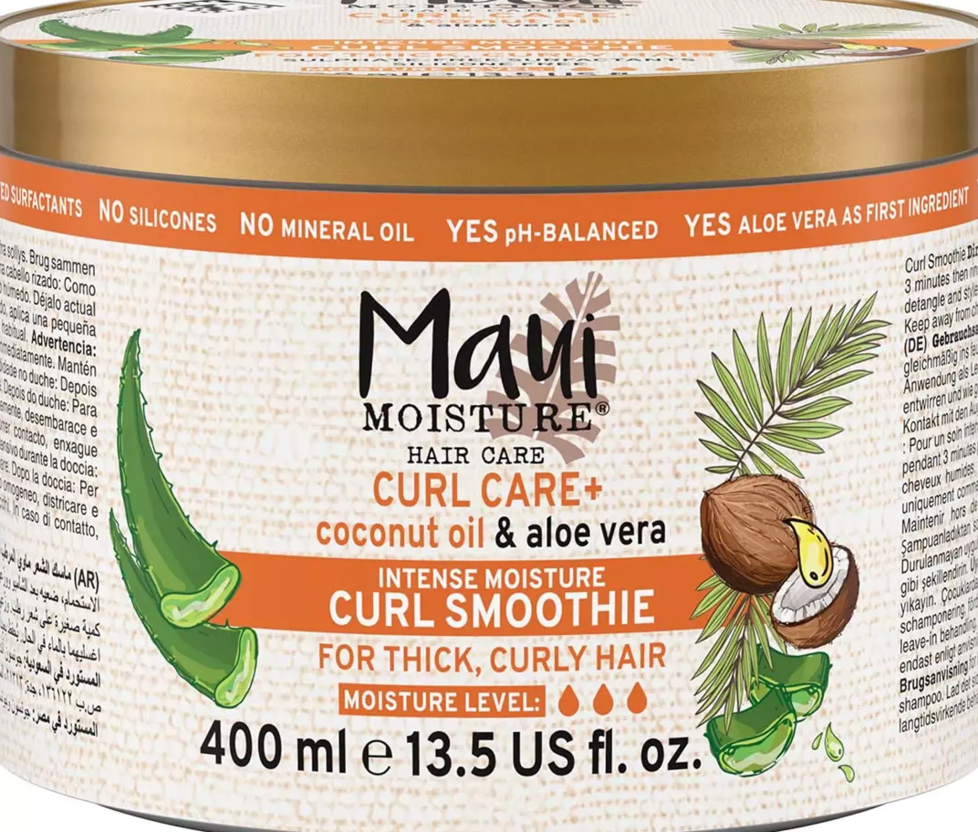 Maui MoistureCoconut Oil Curl Smoothie Hair Mask 400 ml