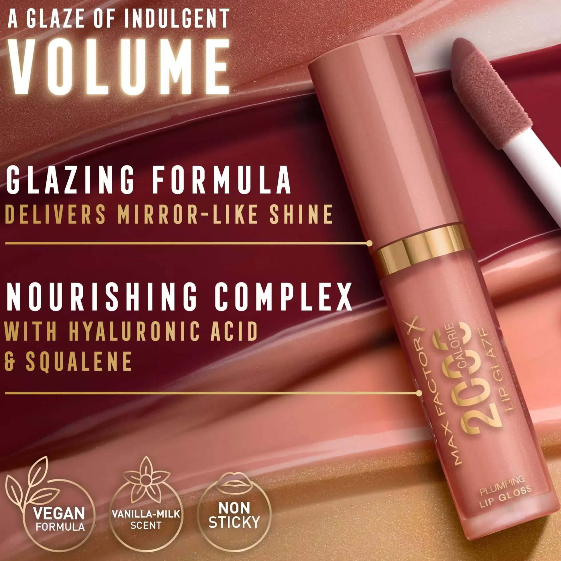 Max Factor2000 Calorie Lip Glaze Lip Gloss 010 Cotton Candy