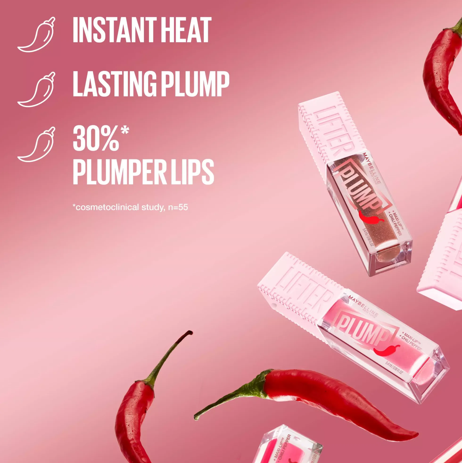 Maybelline New York Lifter Plump 004 Red Flag
