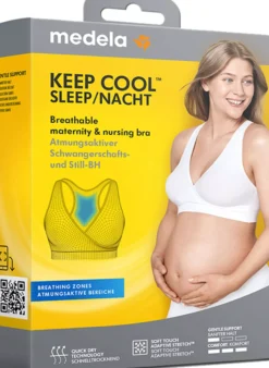 Medela Keep Cool Sleep Bra White S
