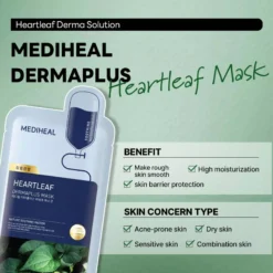 Mediheal Dermaplus Heartleaf Mask 1 st