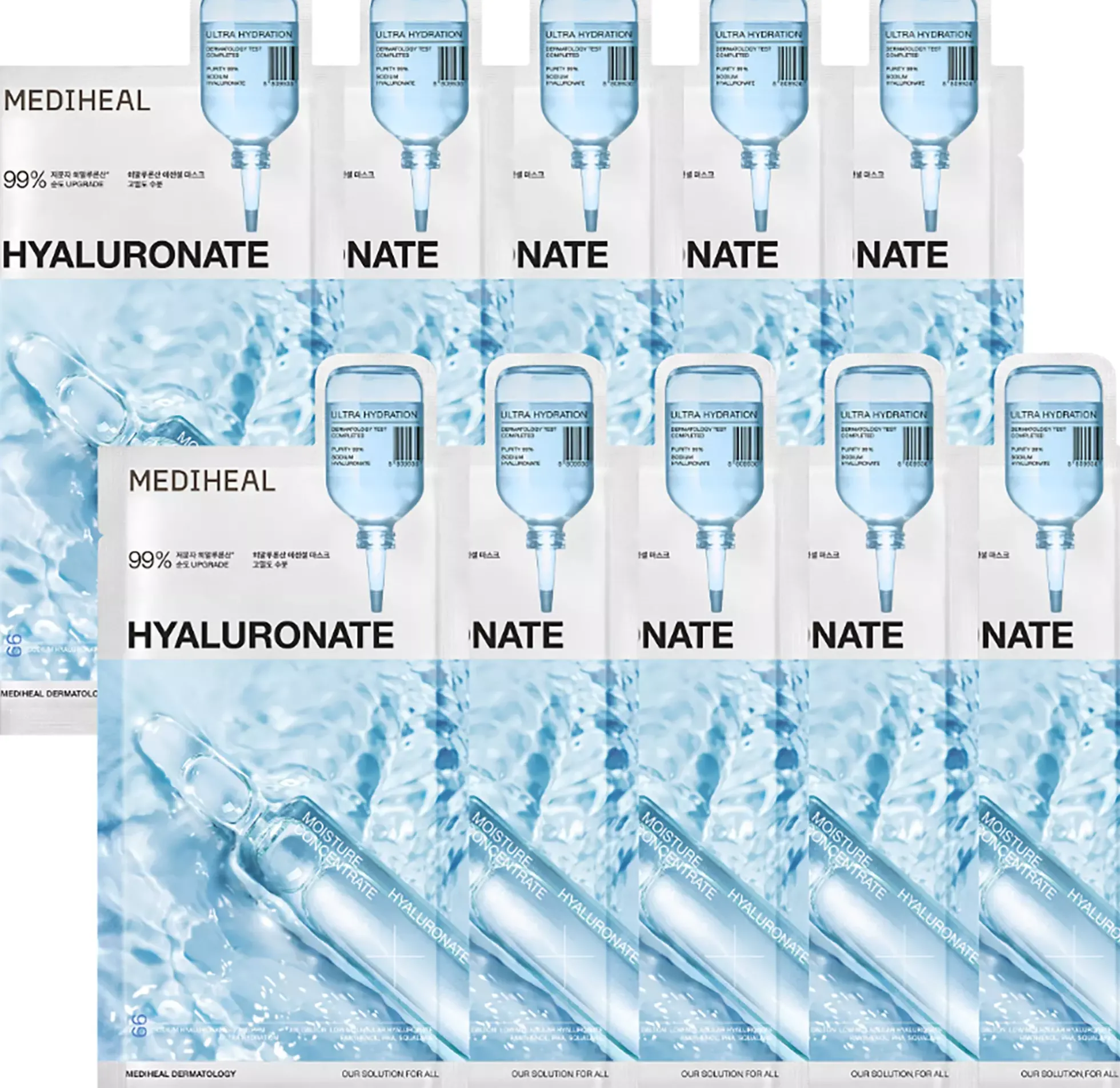 Mediheal Hyaluronate Essential Mask Ultra Hydration 10 st