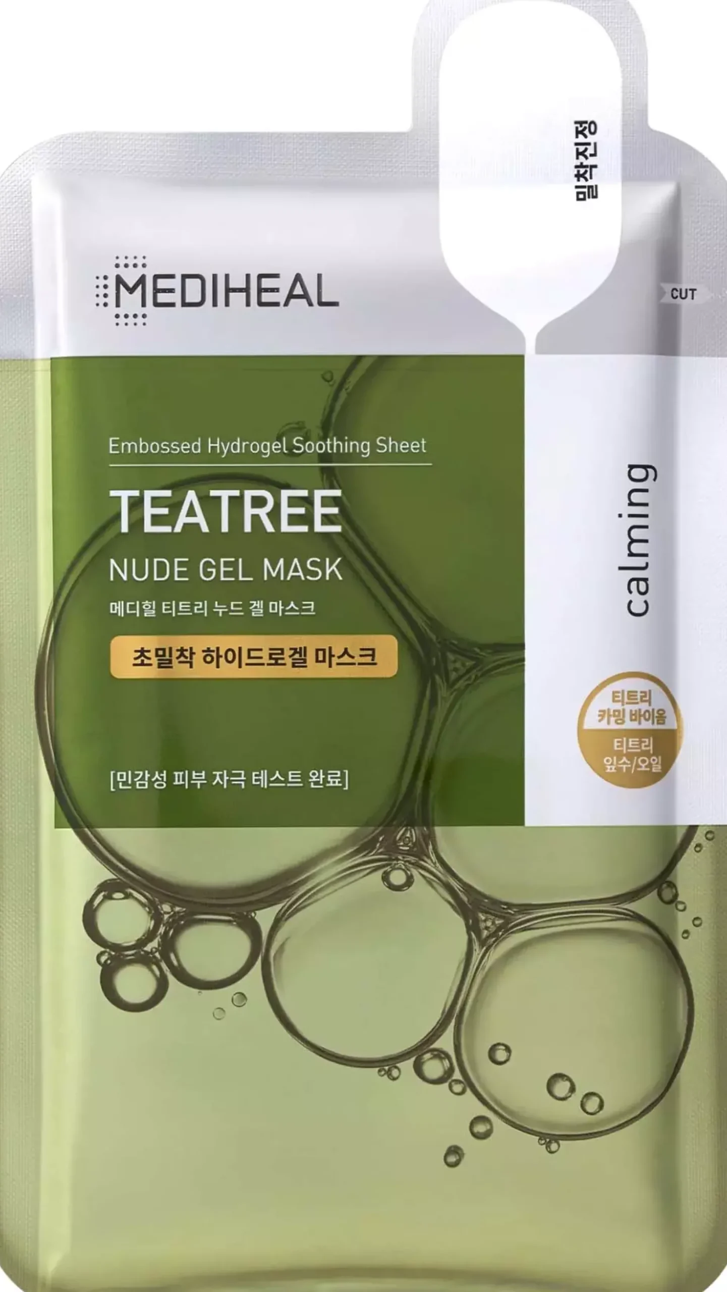Mediheal Teatree Nude Gel Mask Calming 1 st