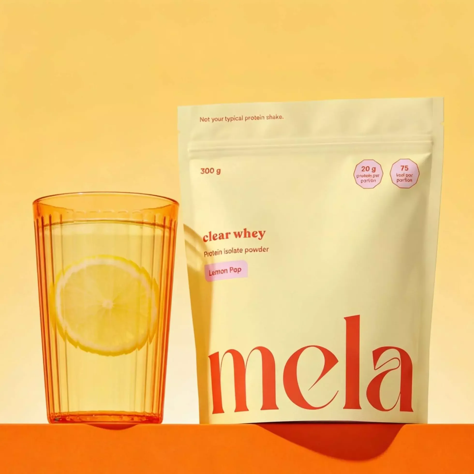 Mela Clear Whey Protein Lemon Pop 300 g