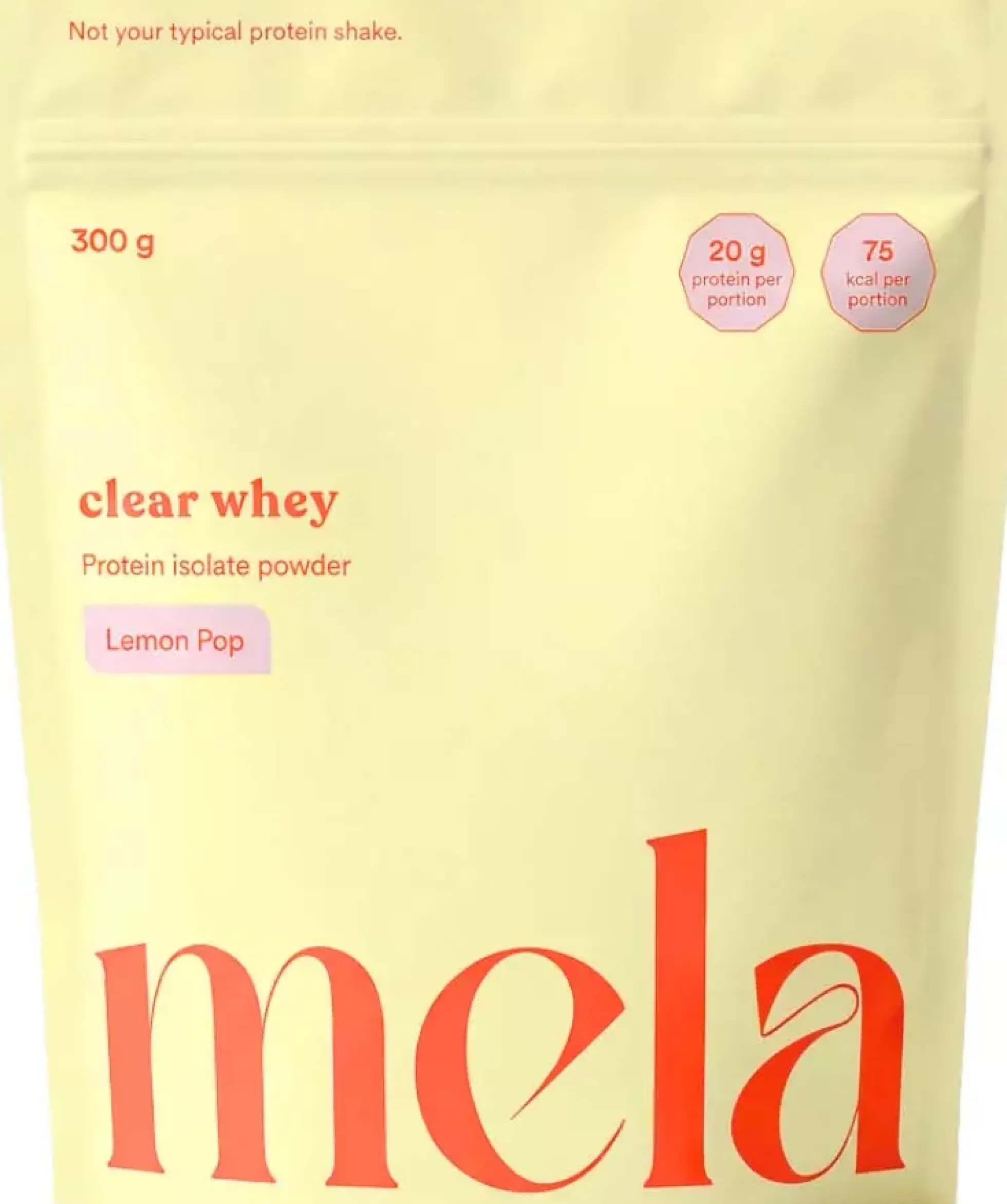 Mela Clear Whey Protein Lemon Pop 300 g
