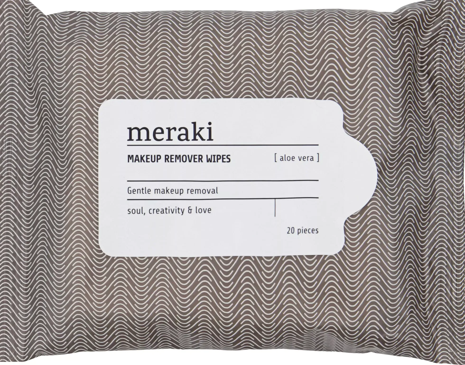 MerakiAloe Vera Makeup Remover Wipes 20 st