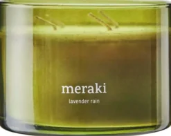 MerakiLavender Rain Scented Candle Large