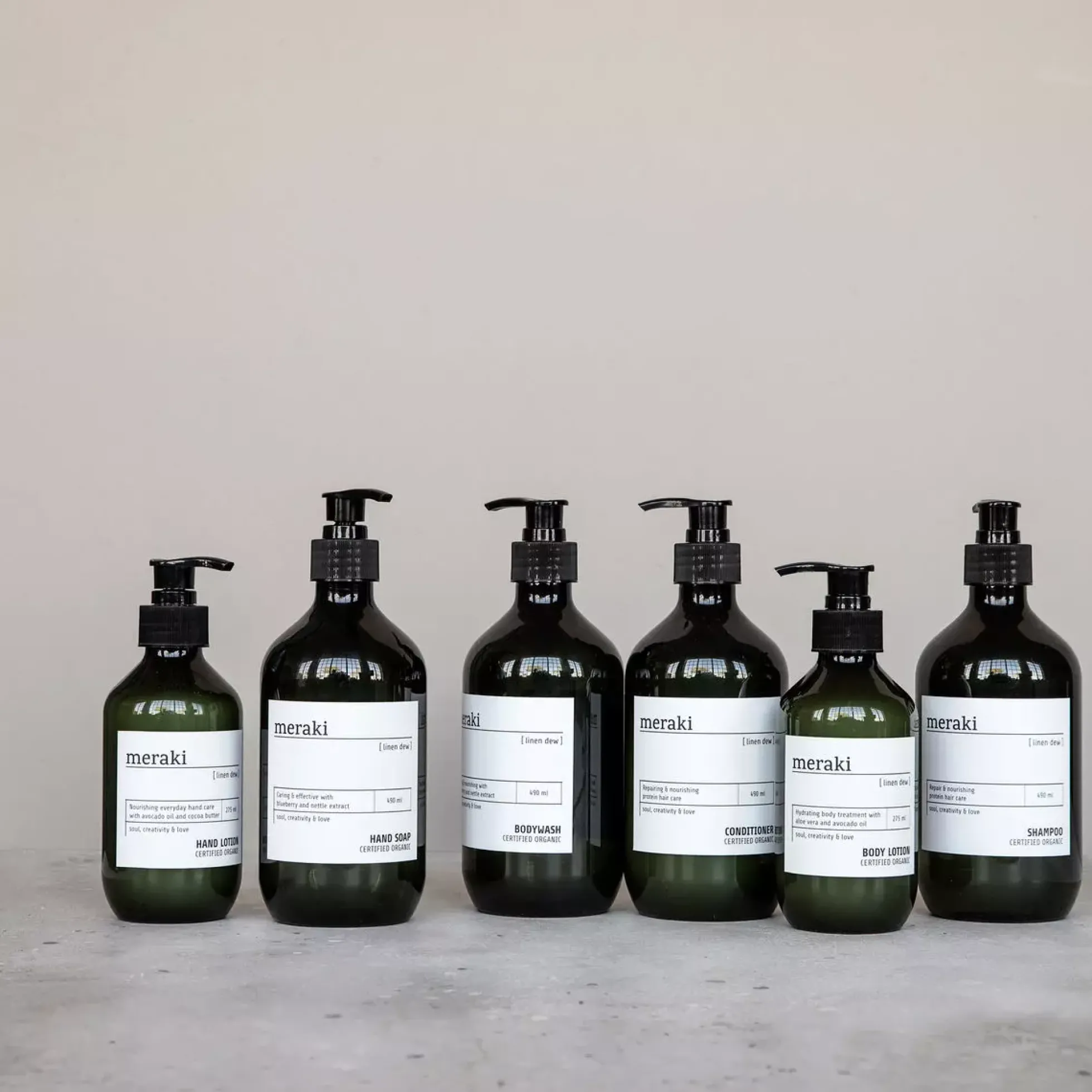 MerakiLinen Dew Hand Lotion 275 ml