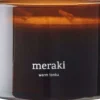 MerakiWarm Tonka Scented Candle Medium