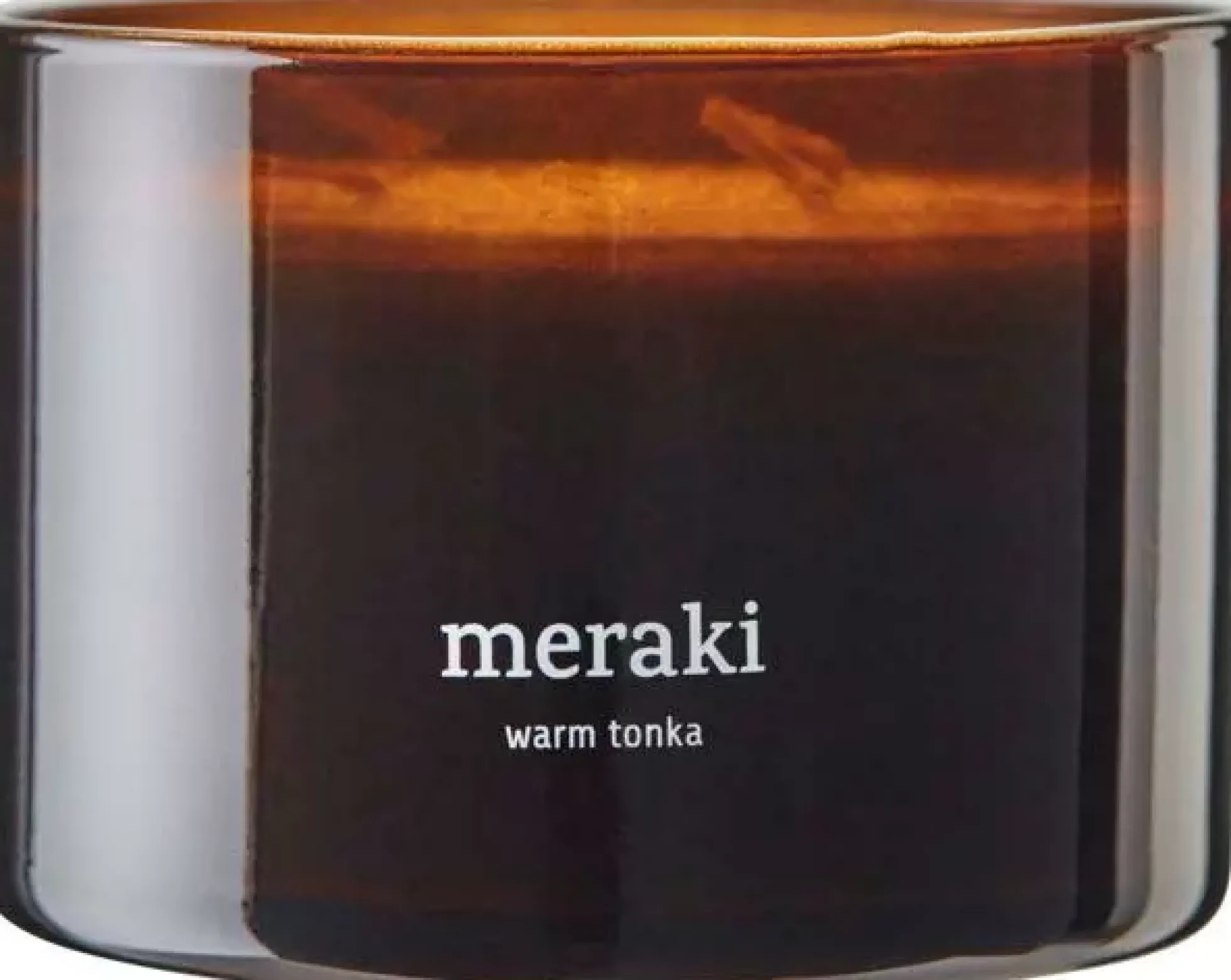 MerakiWarm Tonka Scented Candle Small
