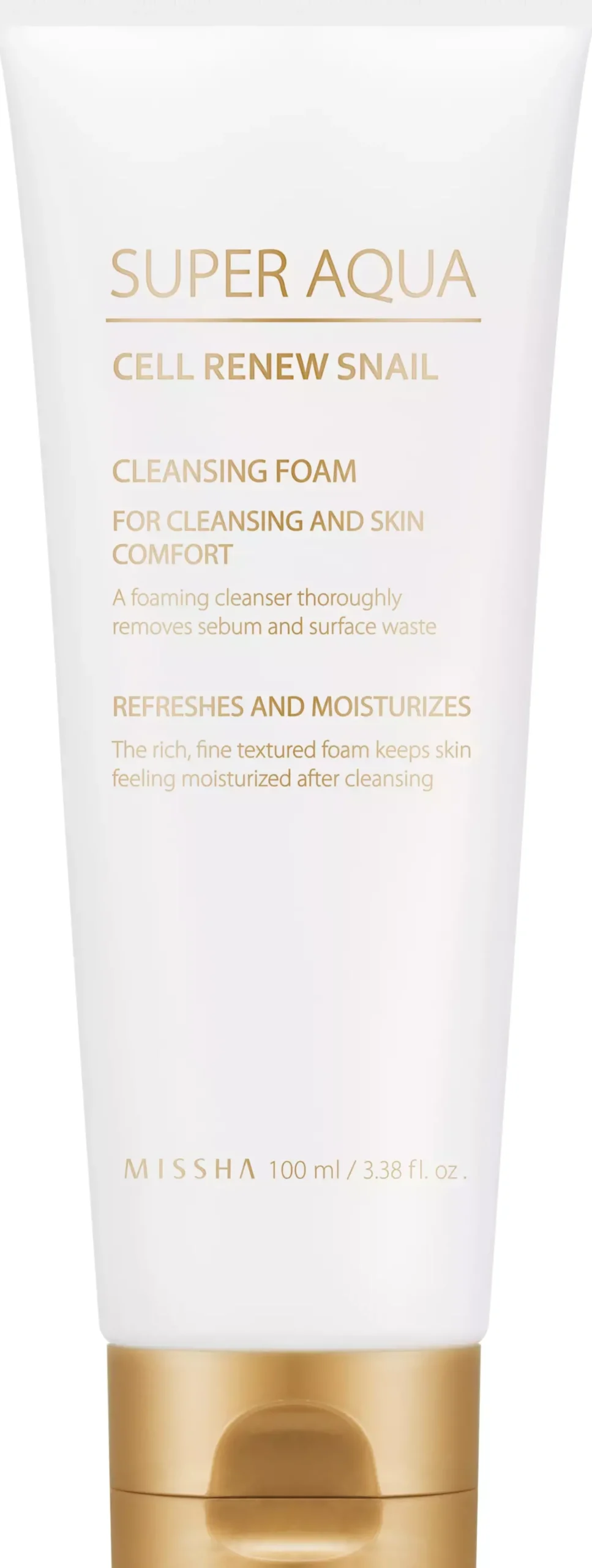 MISSHASuper Aqua Cell Renew Snail Cleansing Foam 100 ml