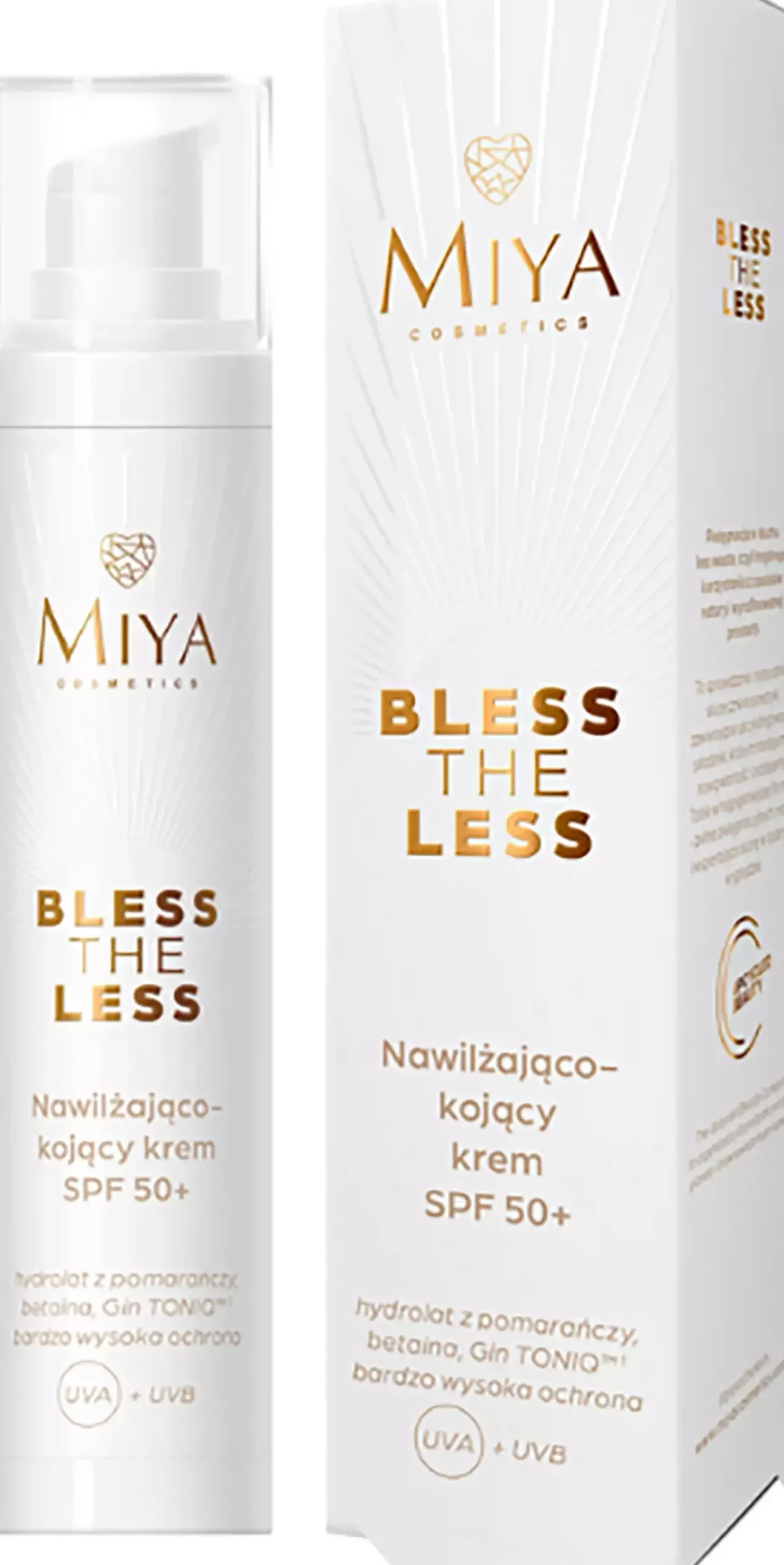 MiyaBless The Less Moisturizing And Soothing Cream SPF 50+ 50 ml