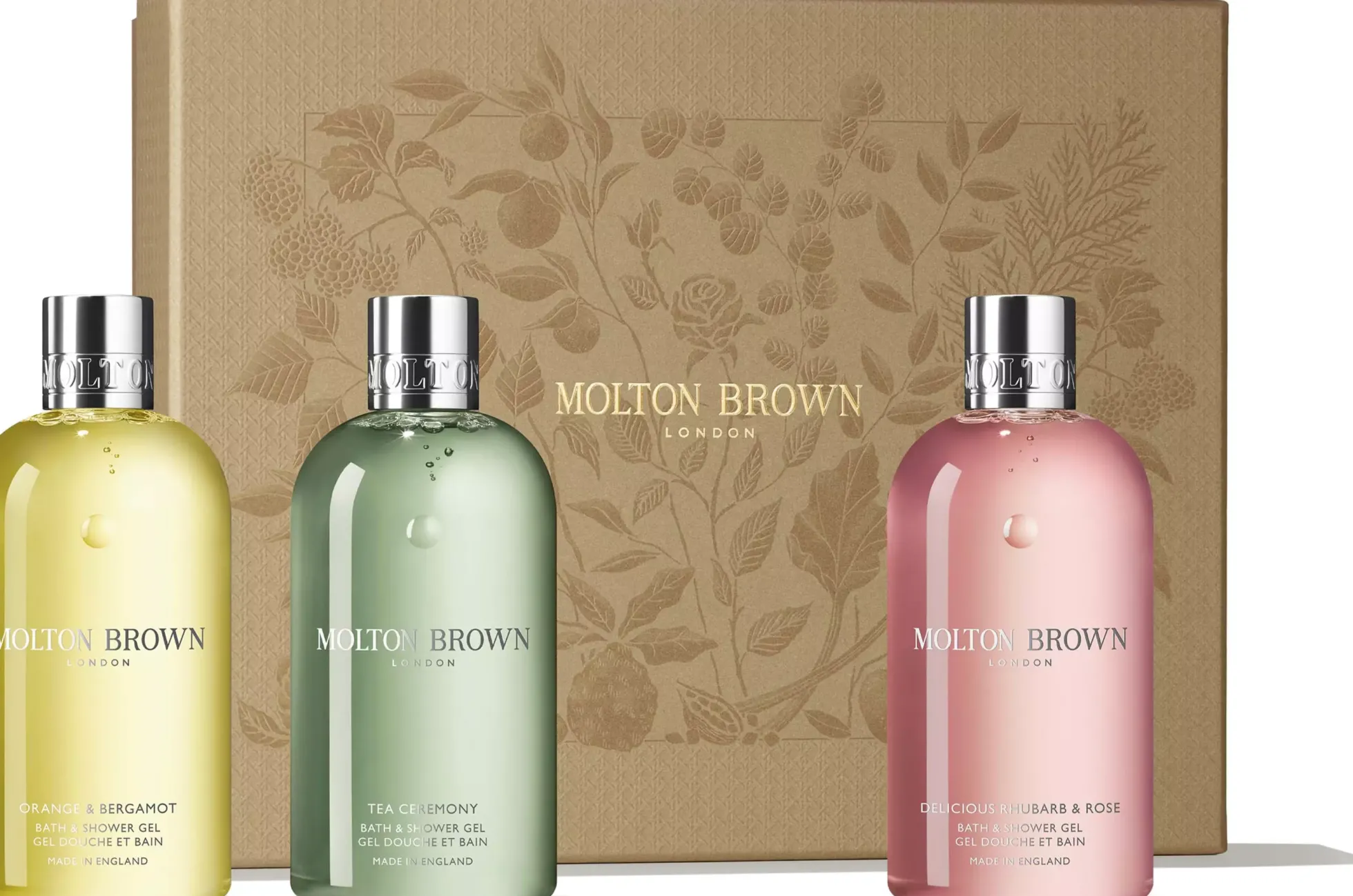 Molton Brown Gift Set Floral & Green Body Care Collection 900 ml