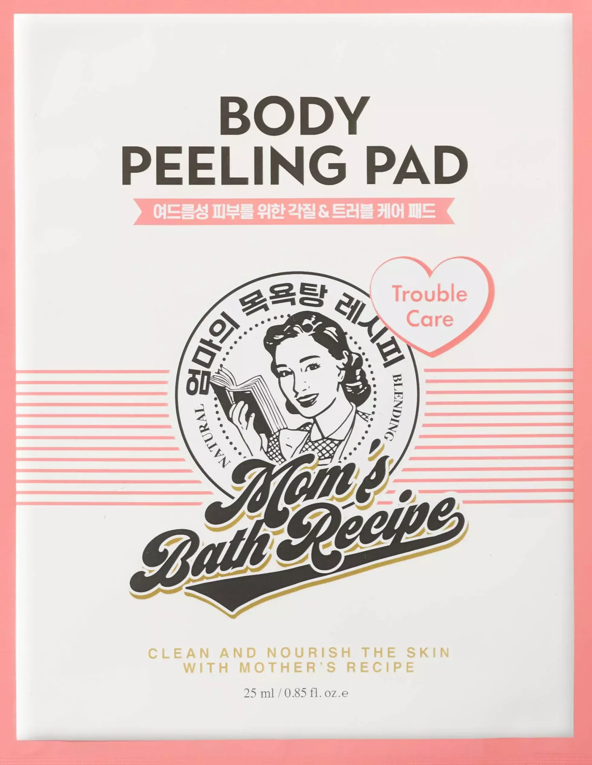 Mom's Bath Recipe Body Peeling Pad Trouble