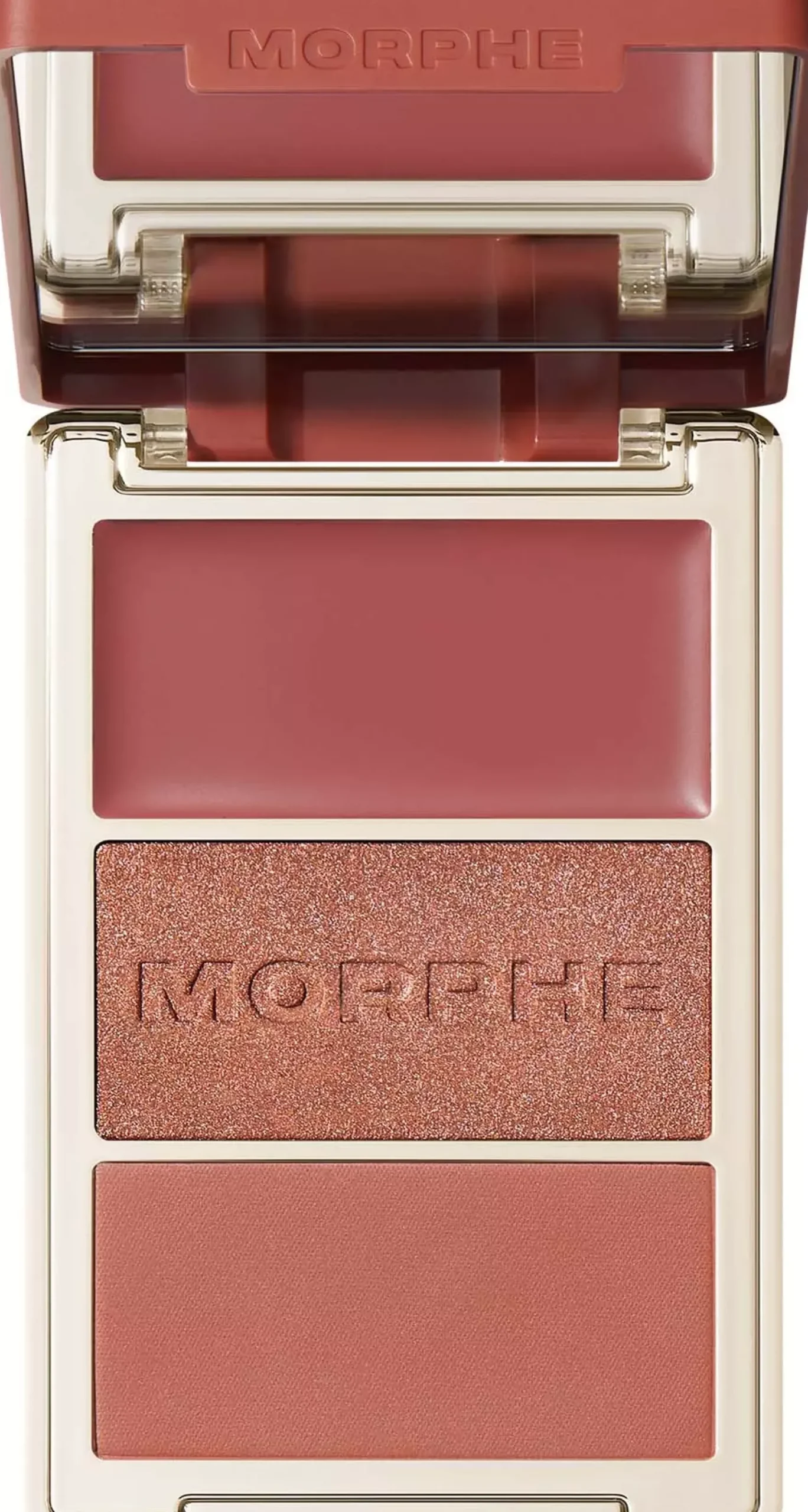 Morphe Cheek Thrills Multi-Finish Face Trio Private Island
