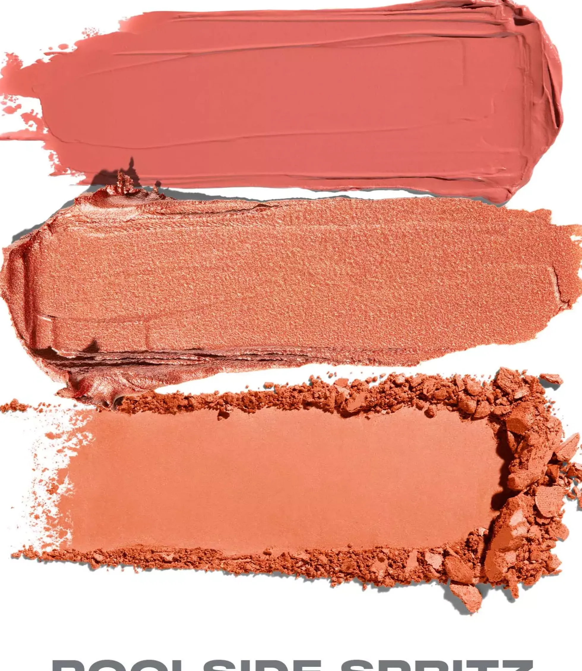 Morphe Cheek Thrills Multi-Finish Face Trio Poolside Spritz