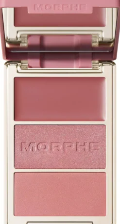 Morphe Cheek Thrills Multi-Finish Face Trio Honeymoon Suite