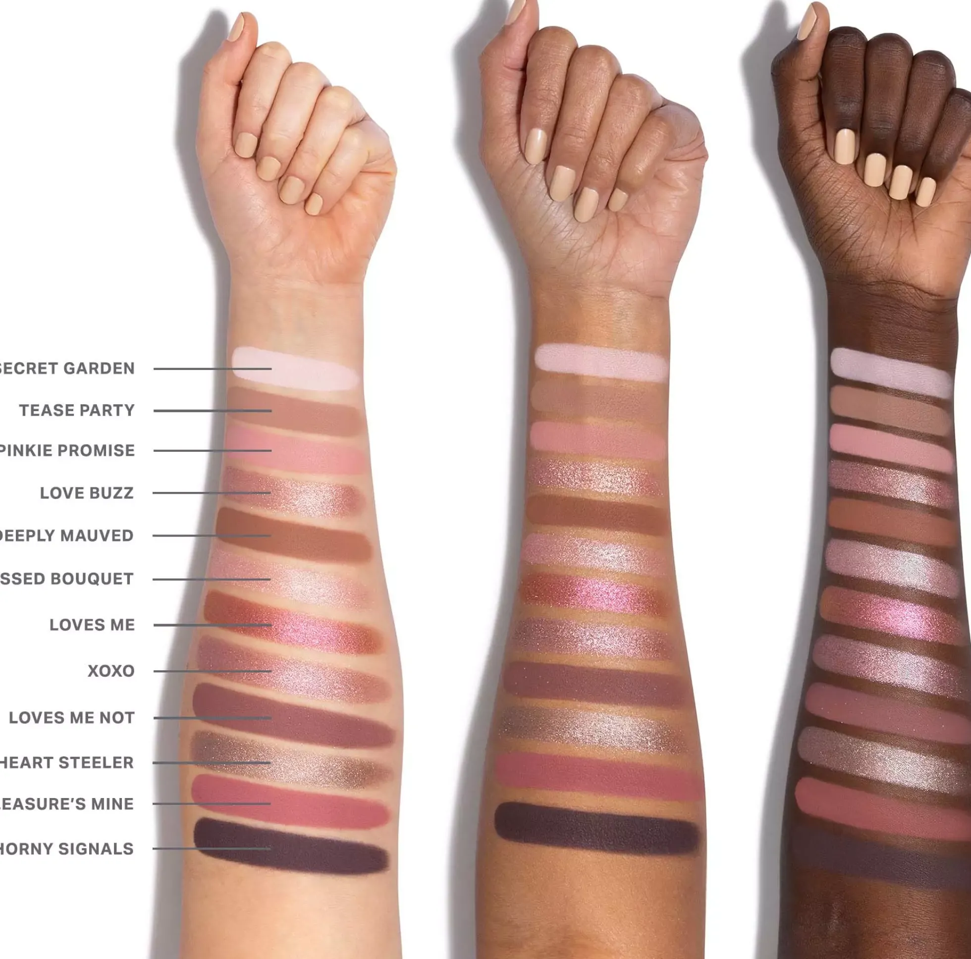 Morphe 12-Pan Eyeshadow Palette Rose Frequency Rose Frequency