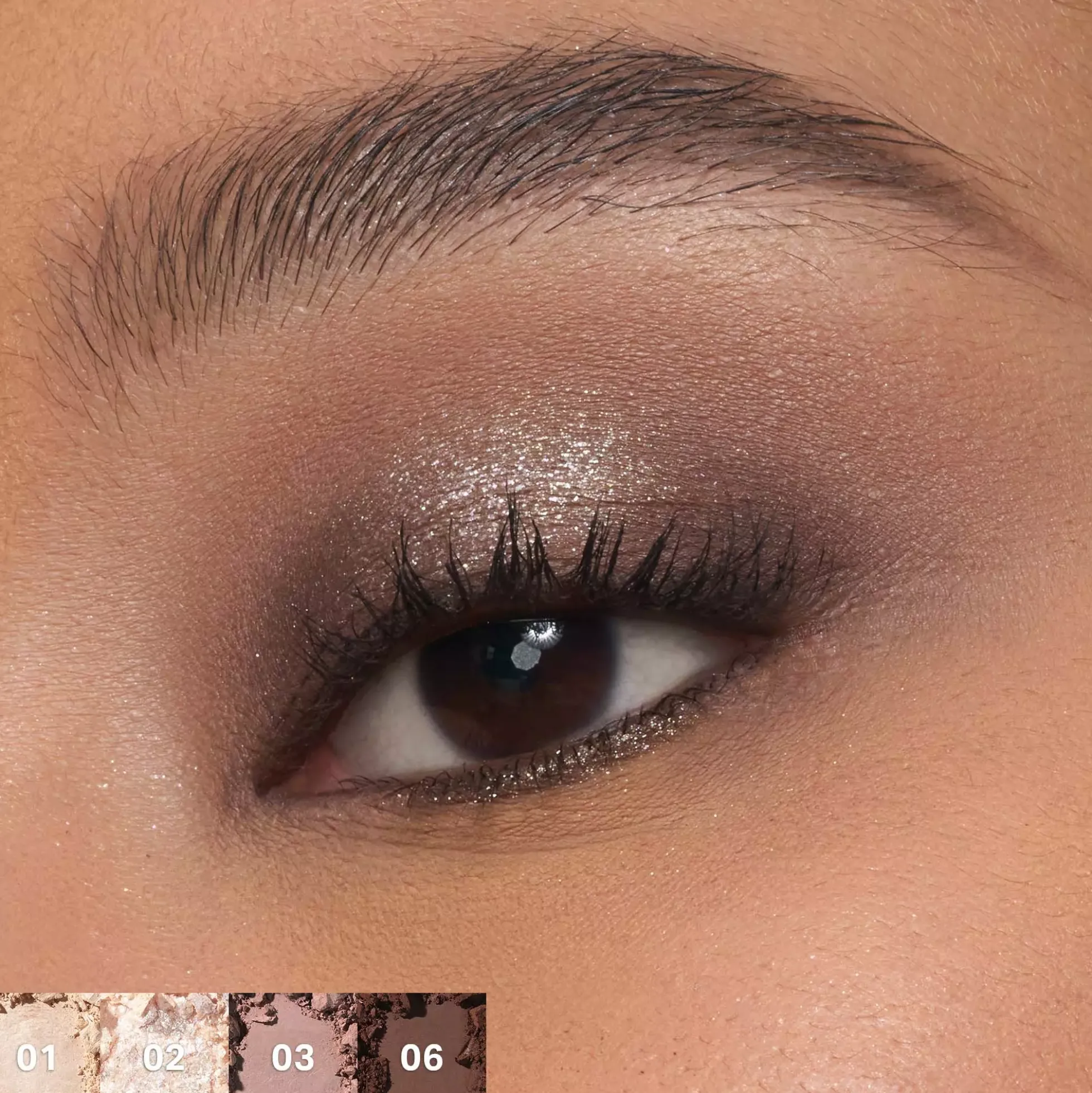Morphe 6-Pan Eyeshadow Palette Rich Glitch