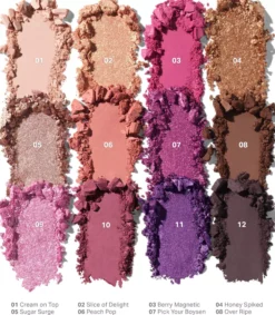 Morphe 12-Pan Eyeshadow Palette Electric Current Electric Current