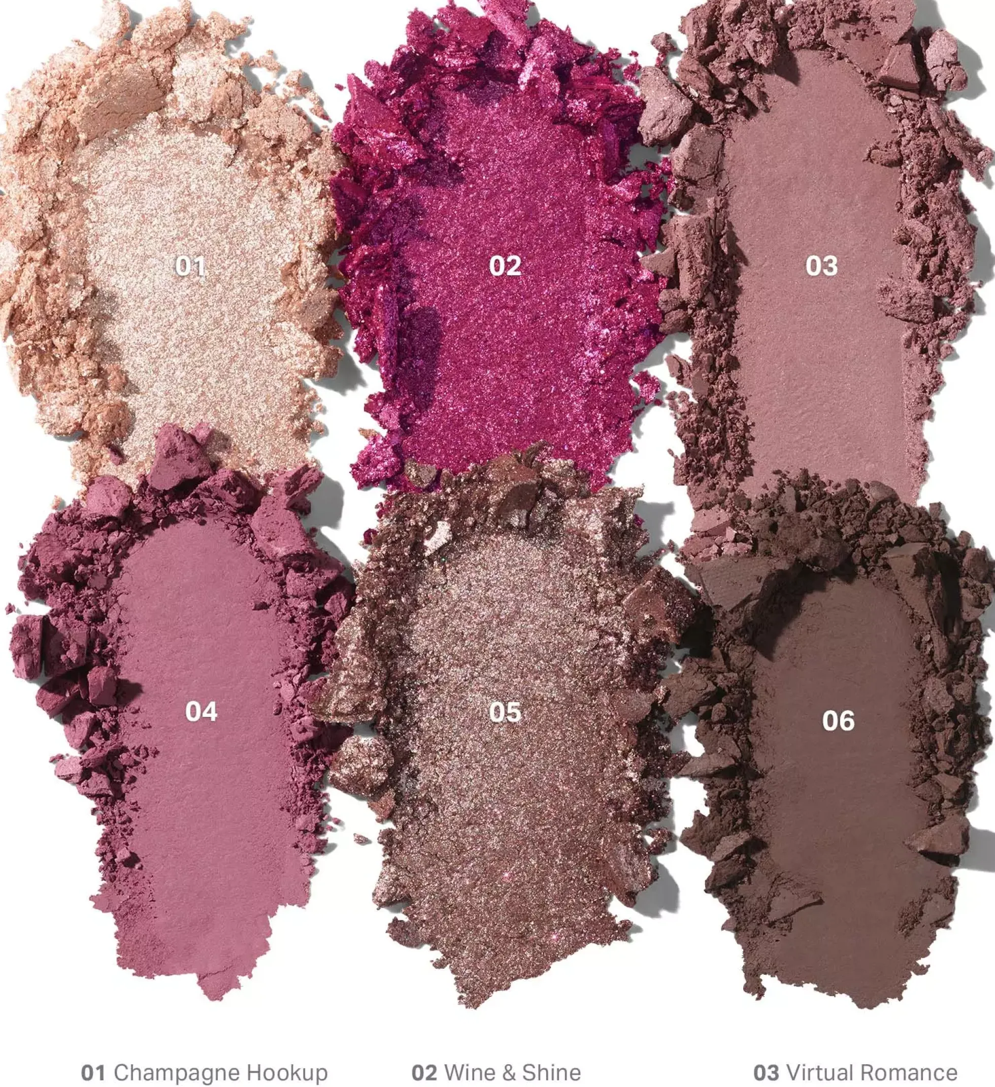 Morphe 6-Pan Eyeshadow Palette Love Byte