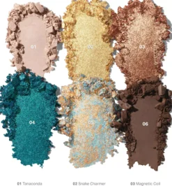 Morphe 6-Pan Eyeshadow Palette Python Code