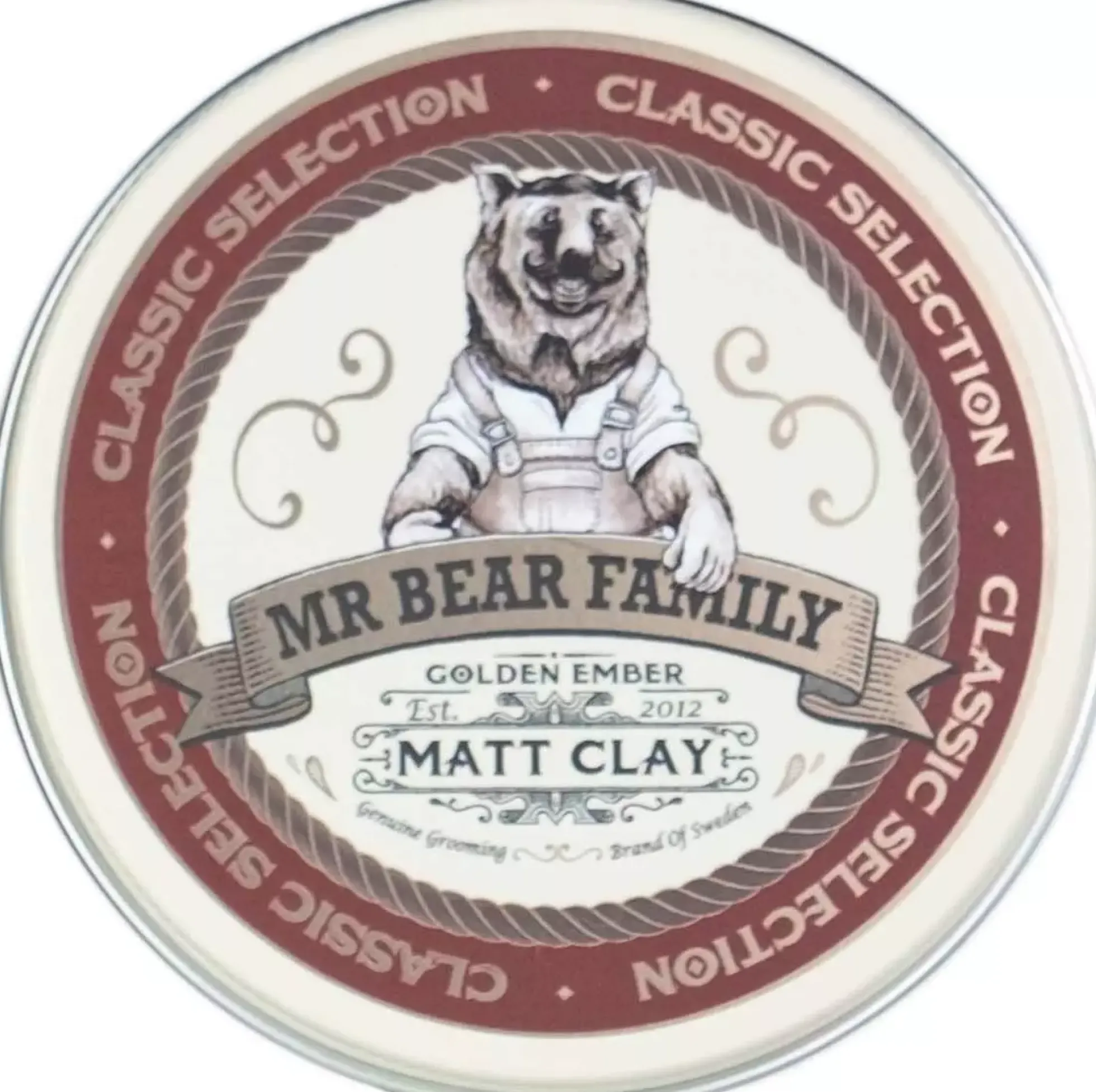 Mr Bear FamilyGolden Ember Pomade Matt Clay 100 ml