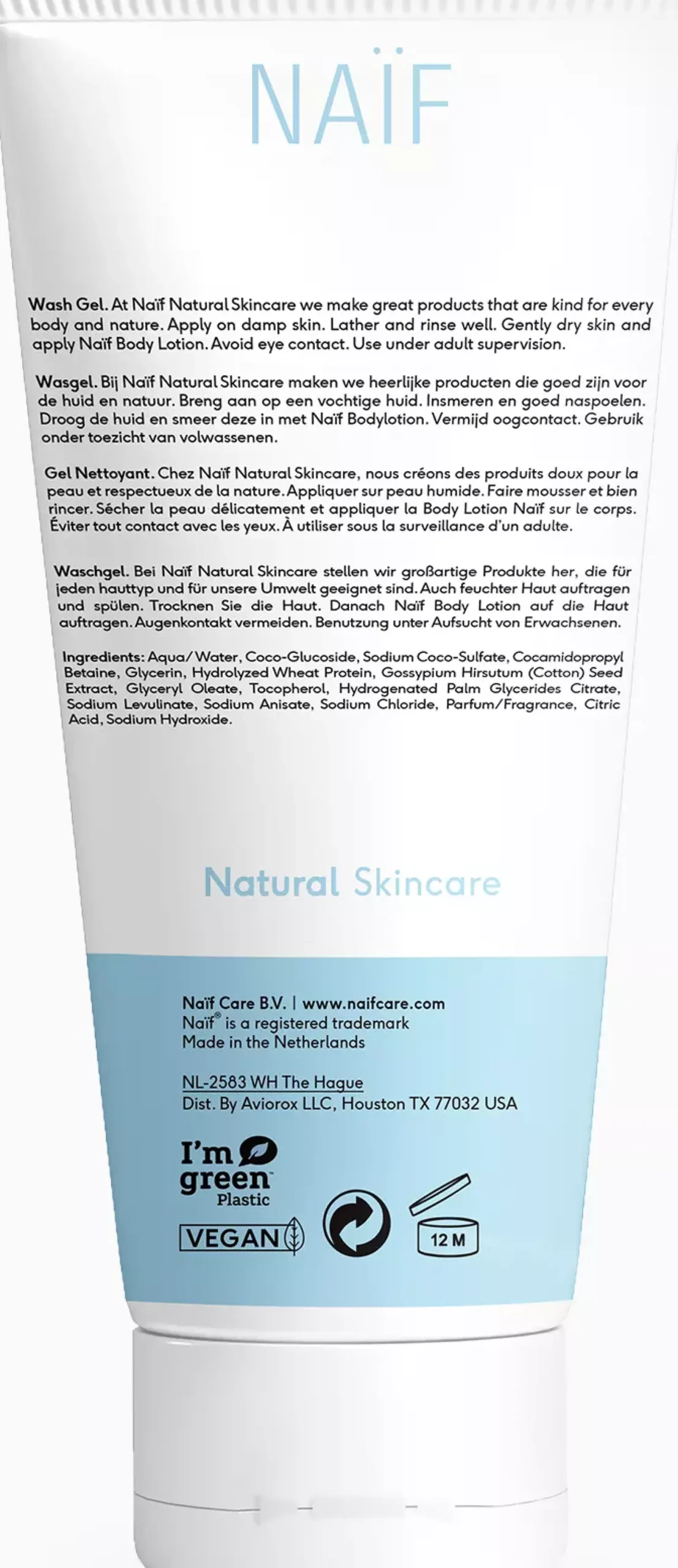 NAÏFBaby & Kids Cleansing Wash Gel 200 ml