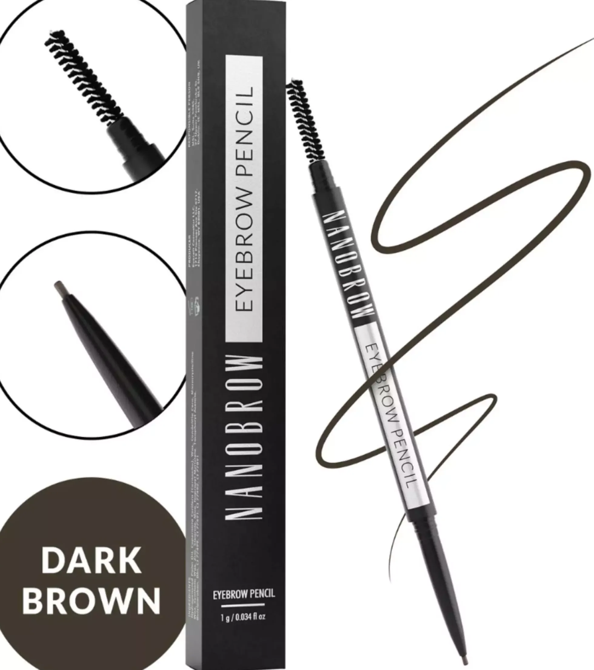 Nanobrow Eyebrow Pencil Dark Brown