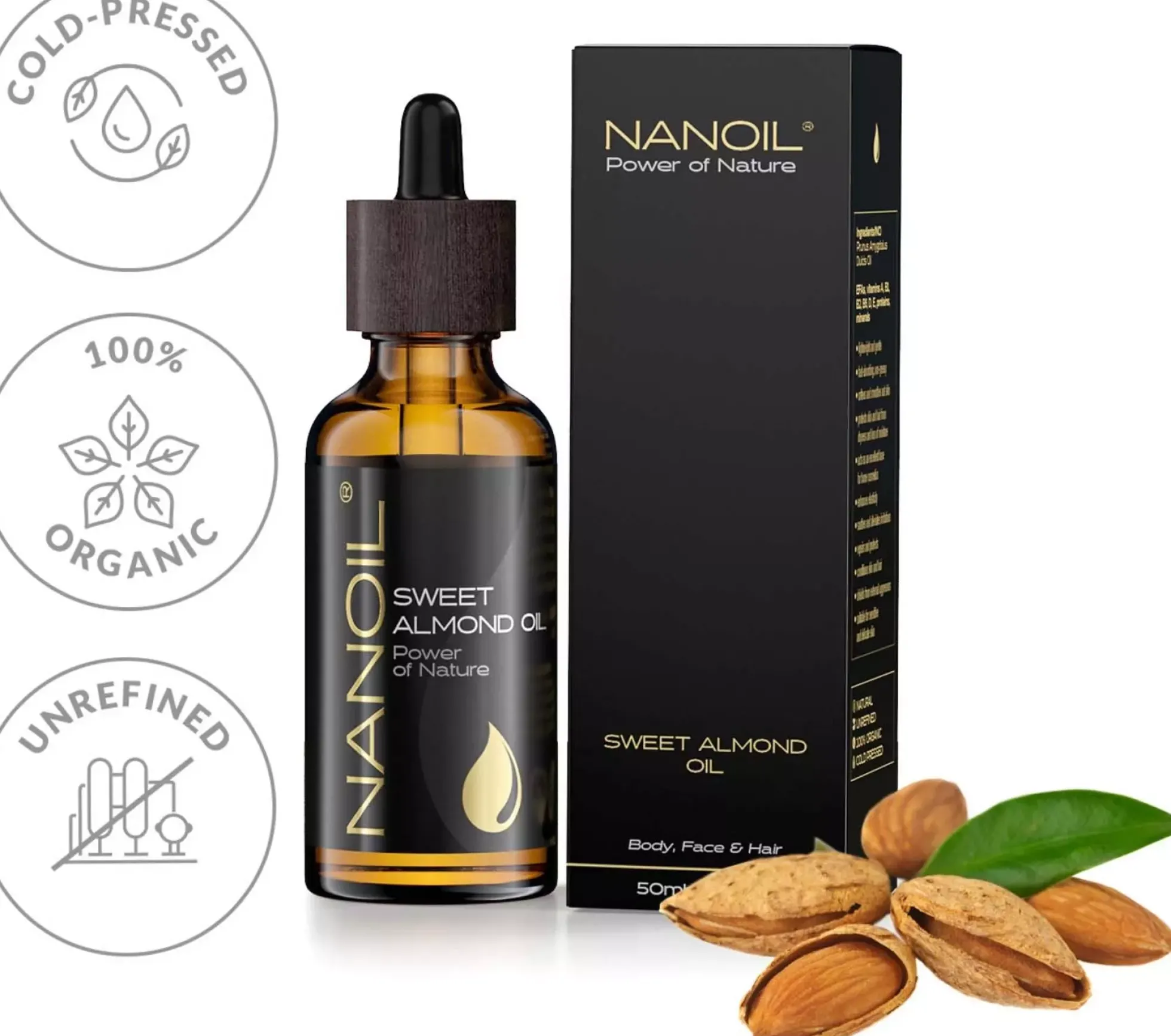 Nanoil Sweet Almond 50 ml