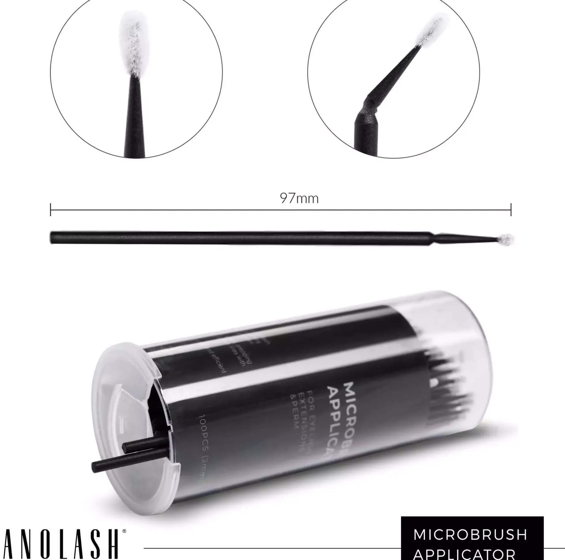 Nanolash Microbrush Applicators 1,5 mm