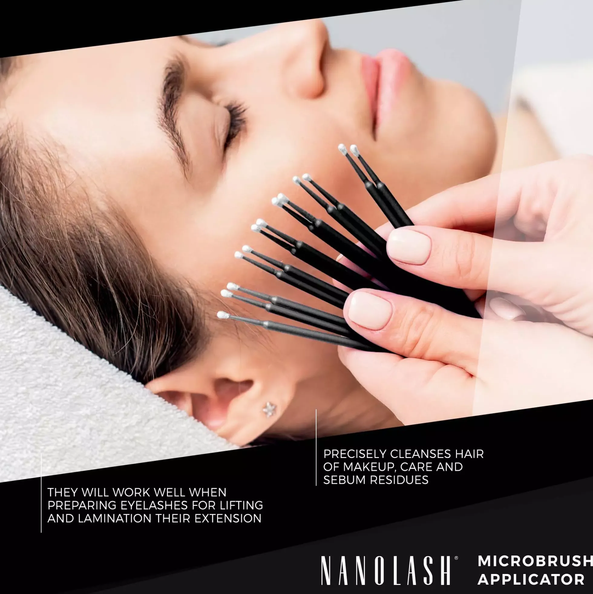 Nanolash Microbrush Applicators 1,5 mm