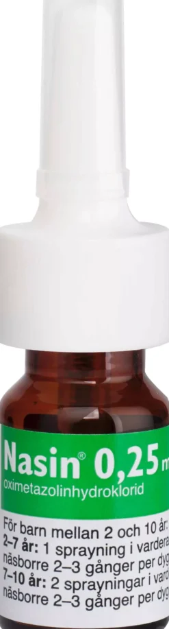 Nasin 0,25 mg/ml nässpray 7,5 ml