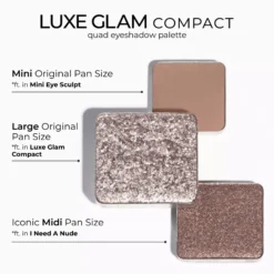 Natasha Denona Luxe Glam Compact Rosy
