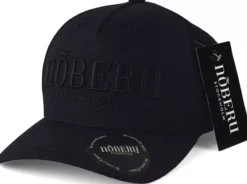 Nõberu Stockholm Black Snapback