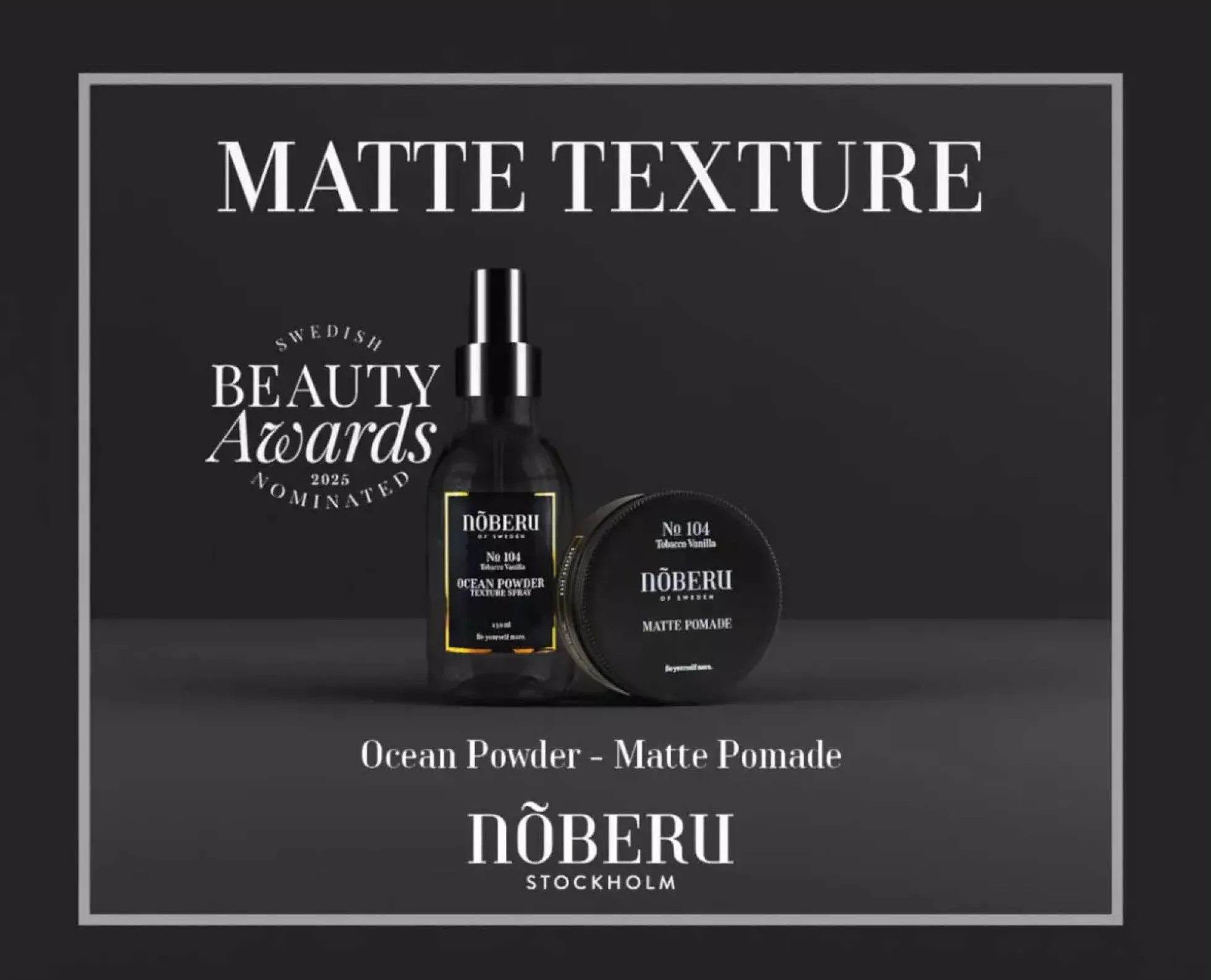 Nõberu Stockholm Giftbox Matte Texture