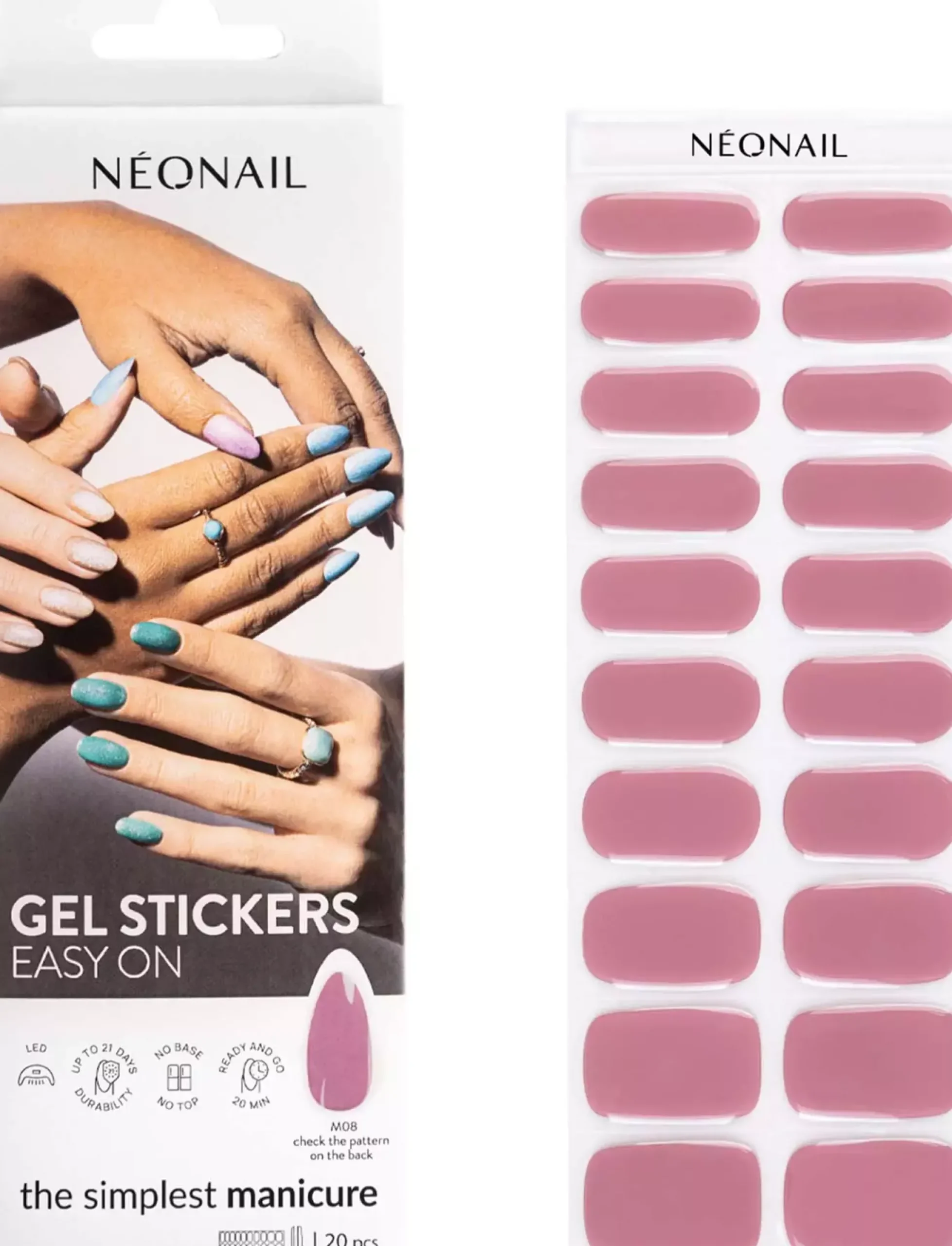 NEONAIL Gel Stickers Easy On M08