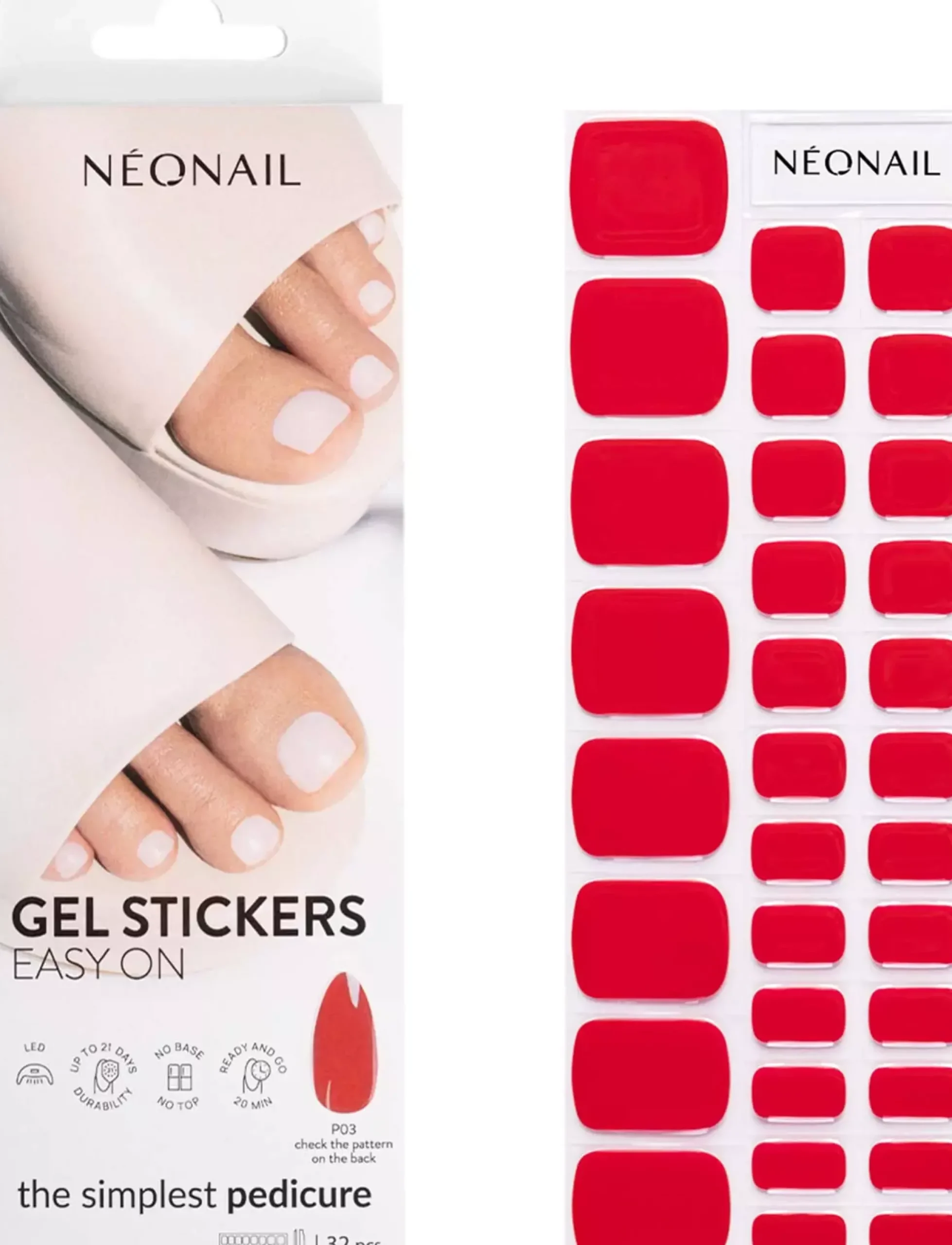 NEONAIL Gel Stickers Easy On P03