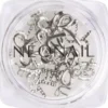 NEONAIL Nail Art 3D Silver bows
