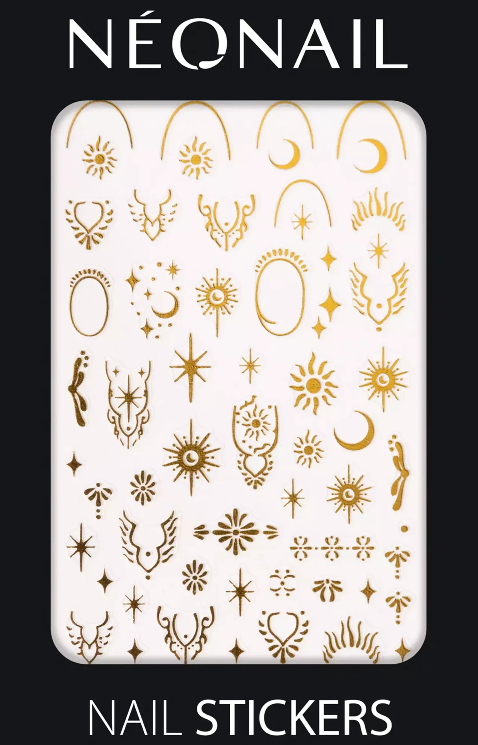 NEONAIL Nail Art Stickers 06 Astro Gold