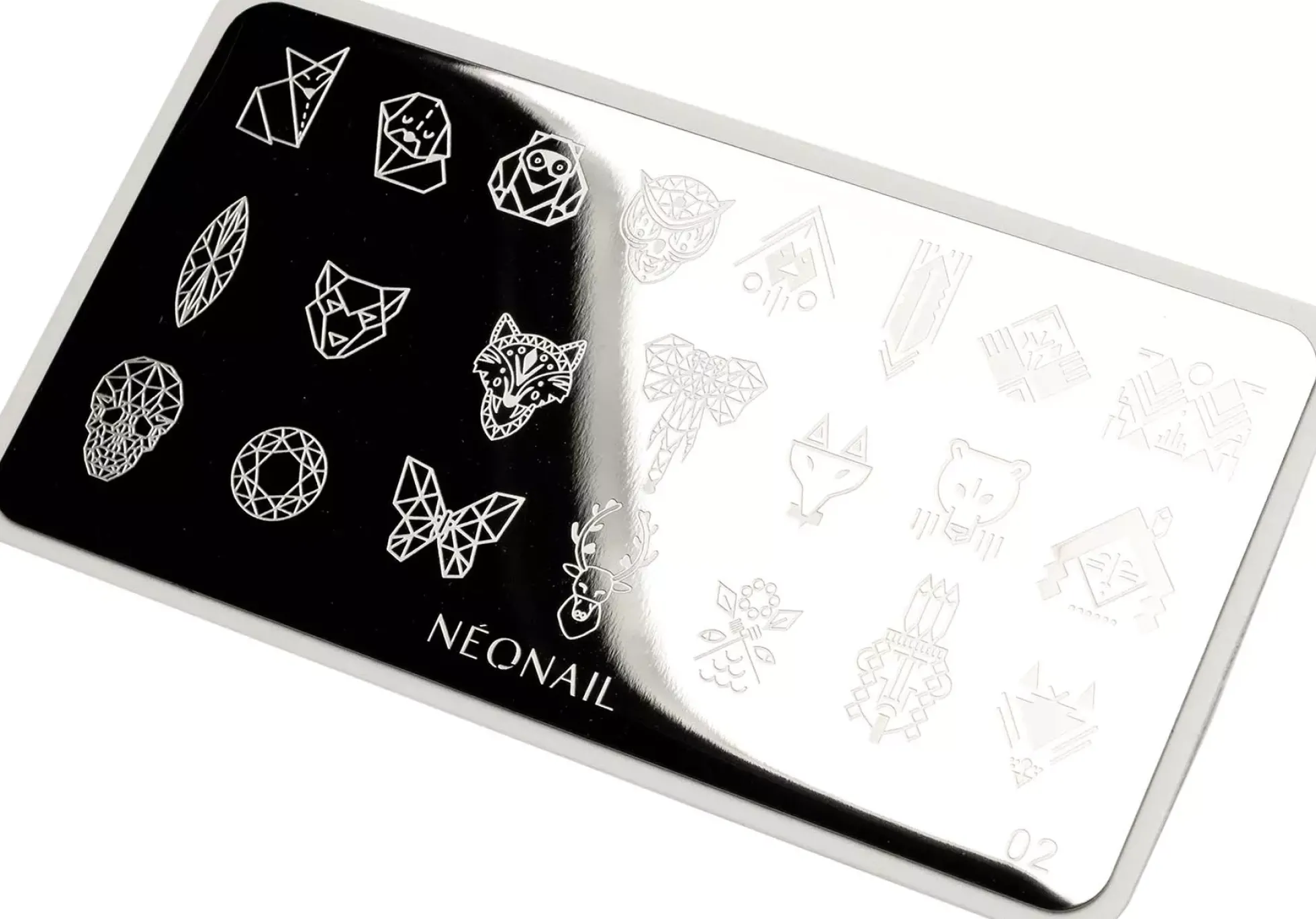 NEONAIL Stamping plate 02