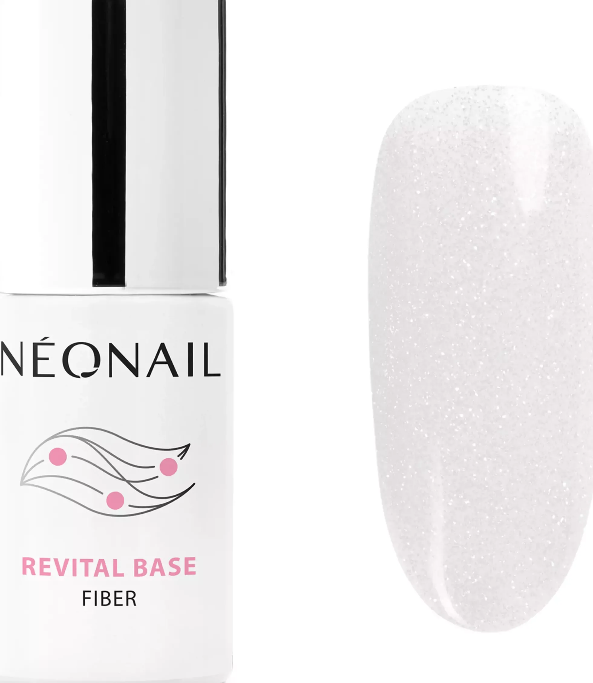 NEONAIL UV Gel Polish Revital Base Fiber Creamy Splash