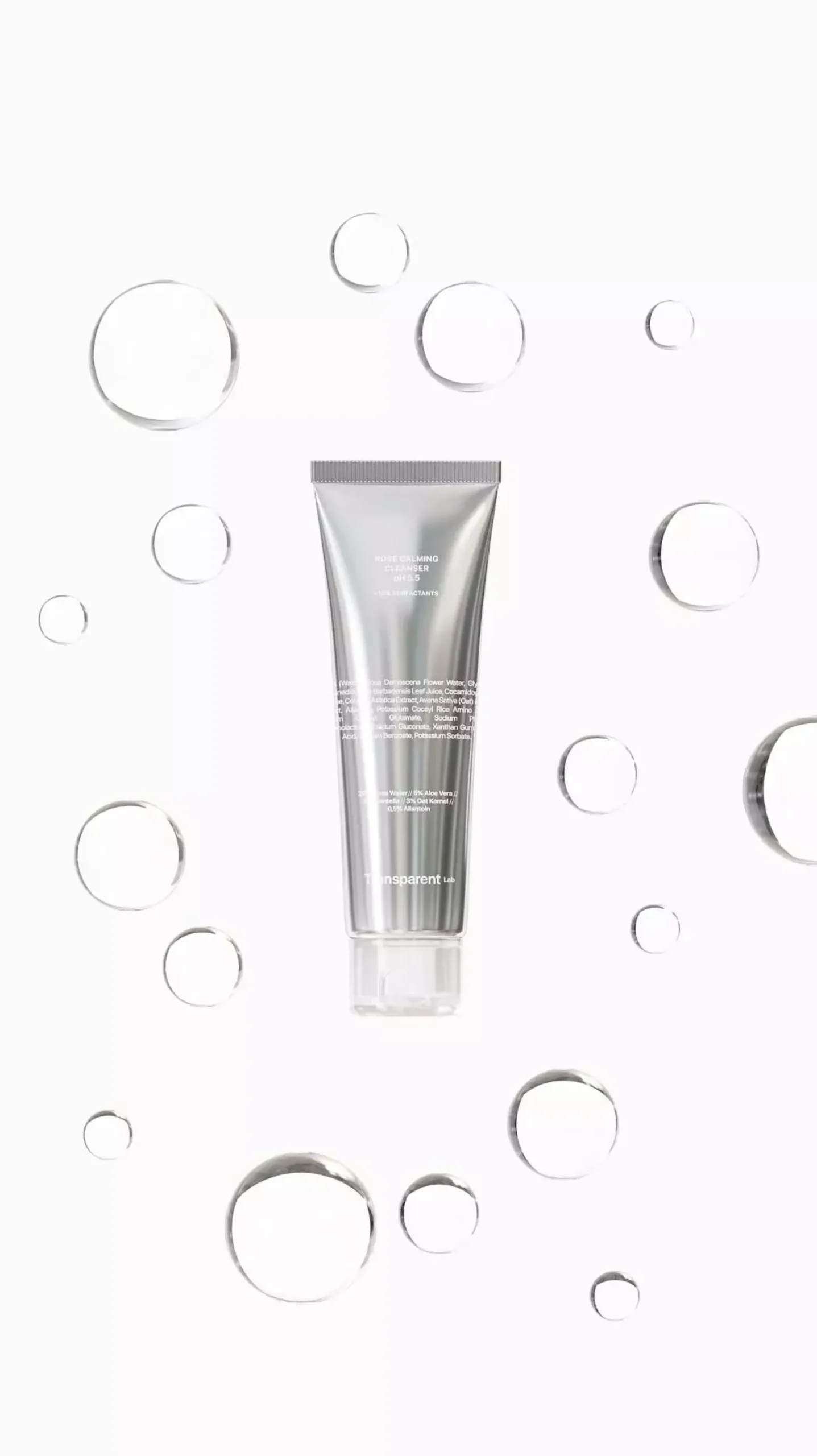 NICHE BEAUTY LABTransparent Lab Rose Calming Cleanser Ph 5.5 150 ml