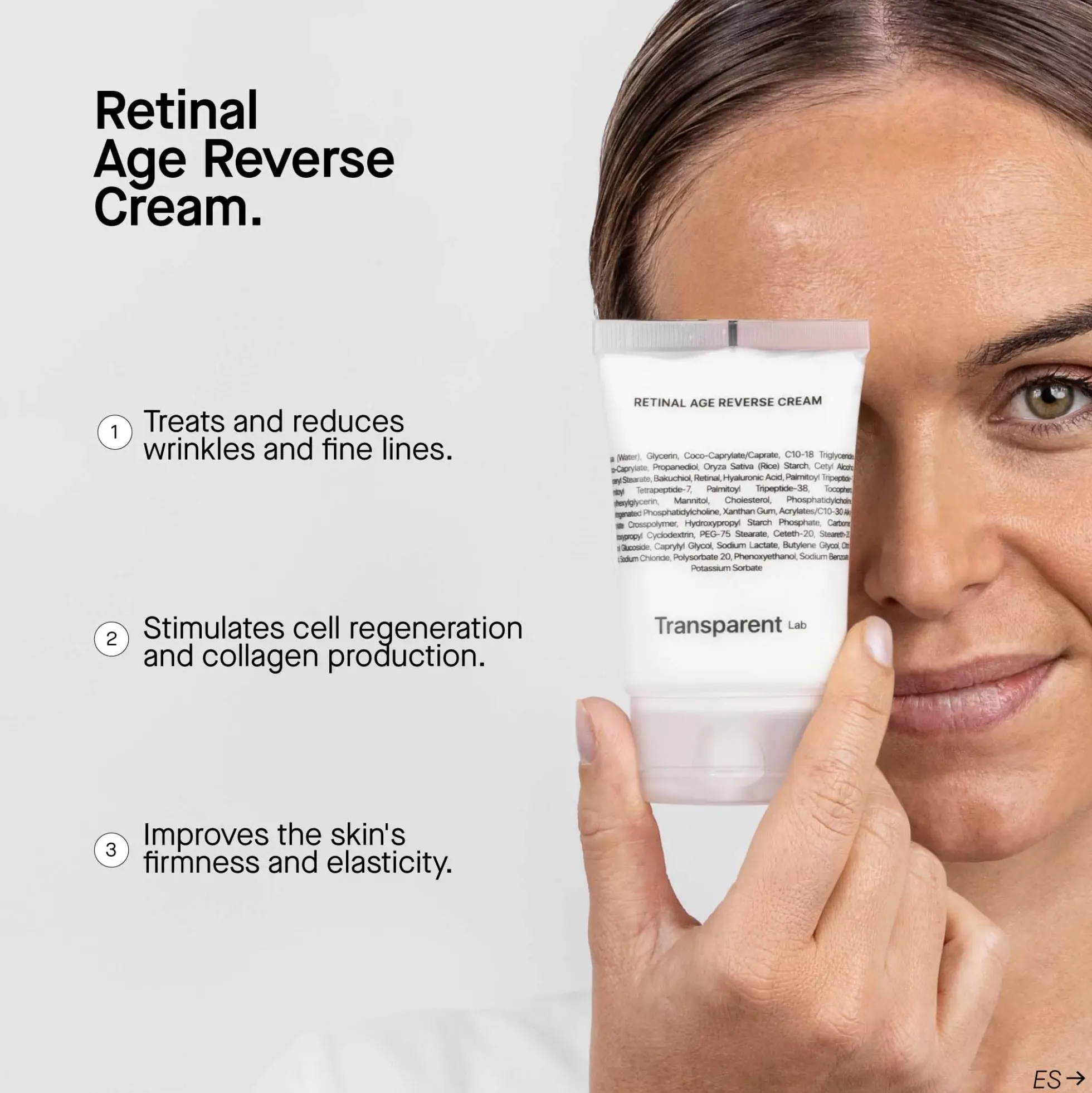 NICHE BEAUTY LABTransparent Lab Retinal Age Reverse Cream 50 ml
