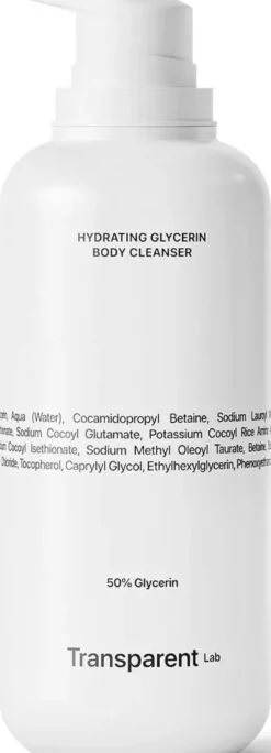 NICHE BEAUTY LABTransparent Lab Hydrating Glycerin Body Cleanser 400 ml
