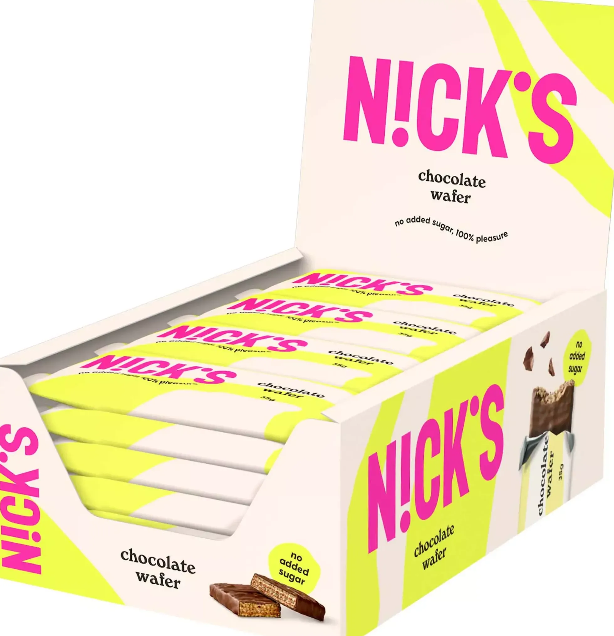 NICK'S Chocolate wafer 35 g x 24