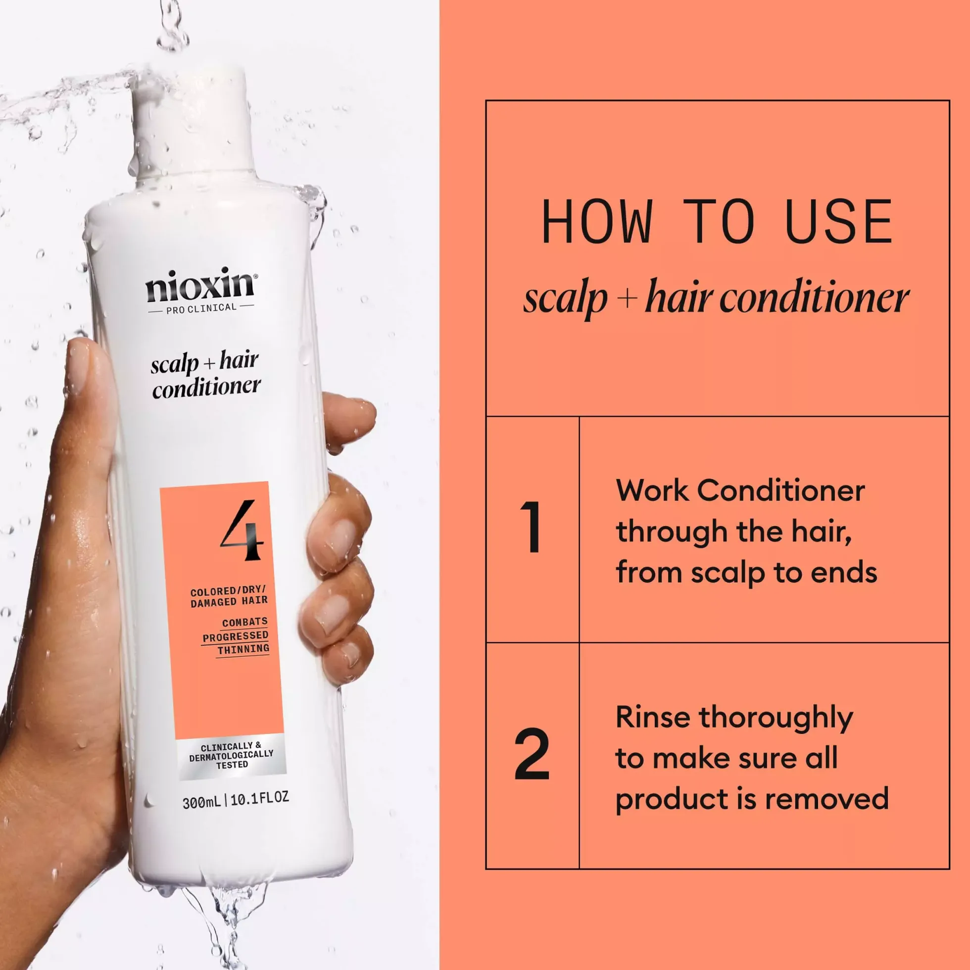 NioxinSystem 4 Conditioner for Colored Thinning Hair 300 ml