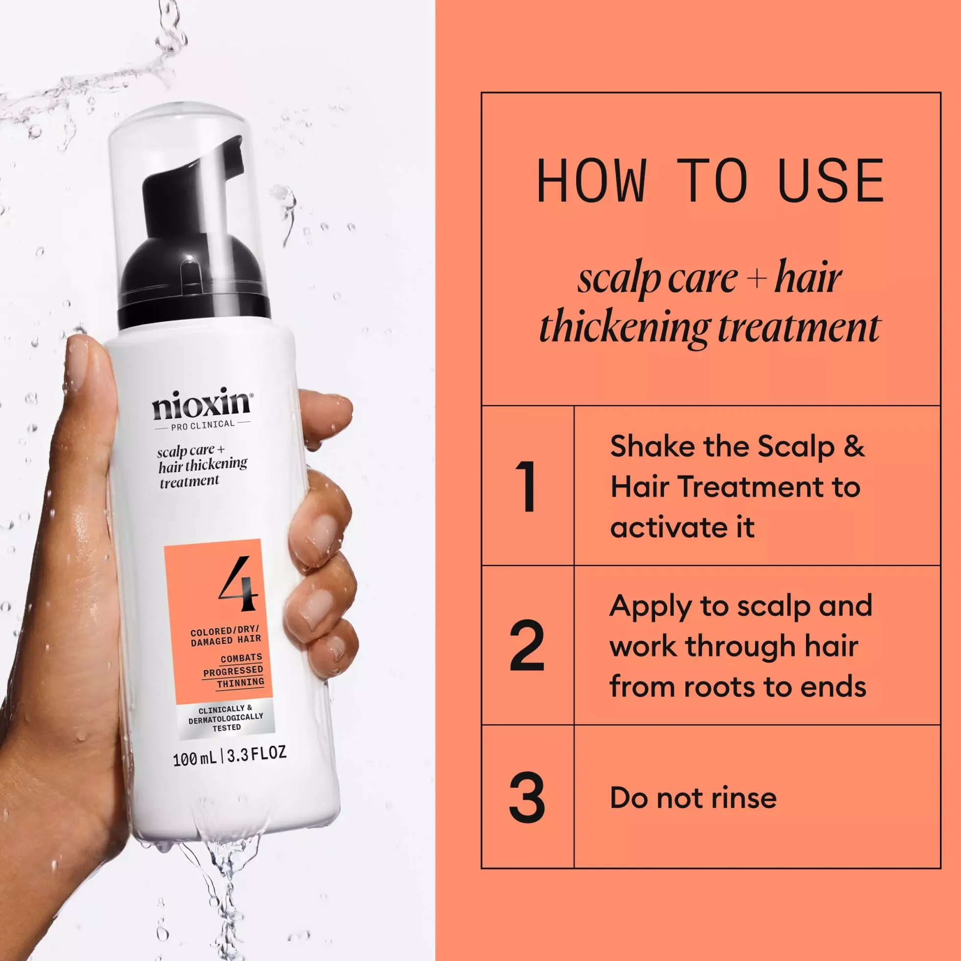 NioxinSystem 4 Scalp Treatment for Colored Thinning Hair 100 ml