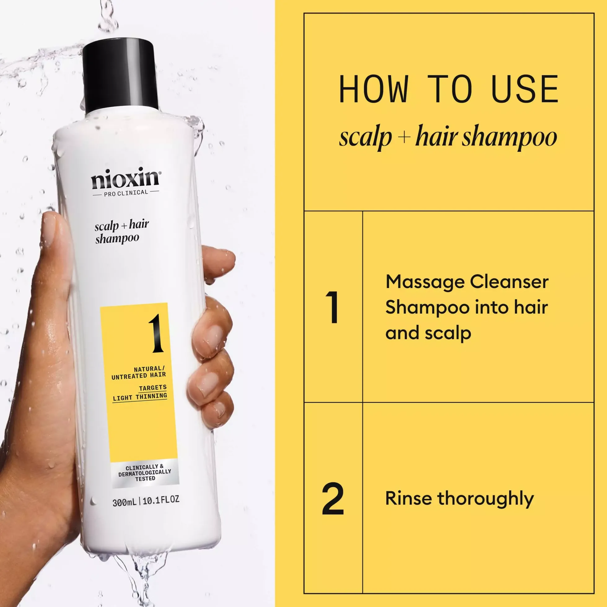NioxinSystem 1 Shampoo for Thinning Hair 1000 ml
